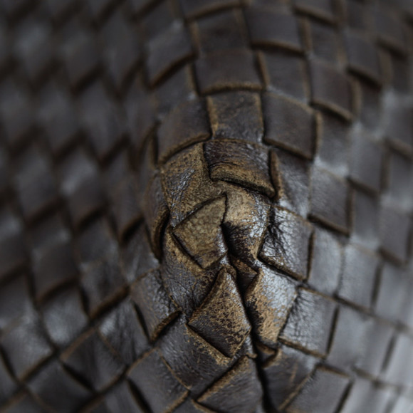 Bottega Veneta Garda Medium Leather Tote Bag Brown - Picture 6 of 9